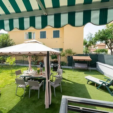 300m Dal Mare, 10 Min Dalla Stazione Con Giardino Bordighera