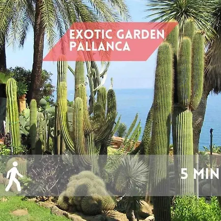 300m Dal Mare, 10 Min Dalla Stazione Con Giardino Apartament Bordighera