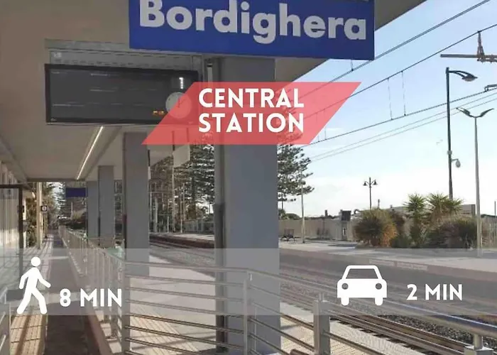Apartamento 300m Dal Mare, 10 Min Dalla Stazione Con Giardino