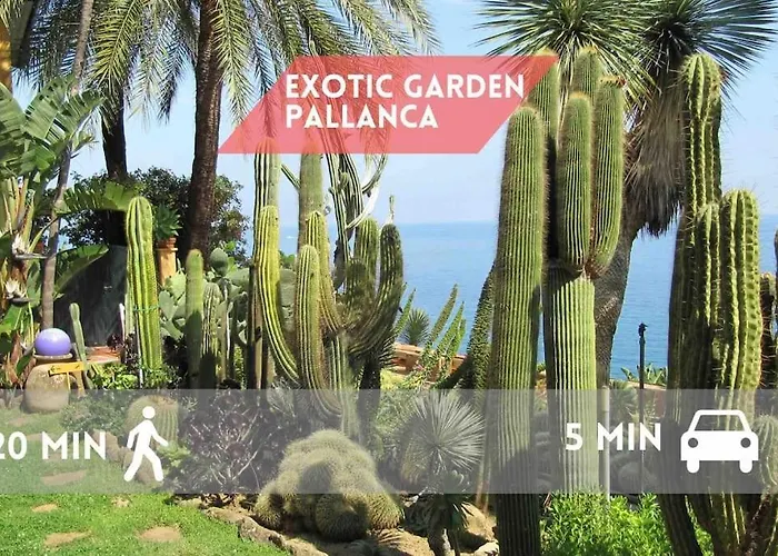 300m Dal Mare, 10 Min Dalla Stazione Con Giardino Apartamento Bordighera
